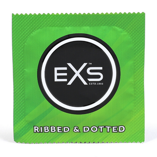 EXS 3 in 1 - Ribbed, Dotted en Flared - Condooms - 12 Stuks