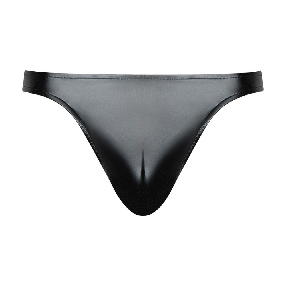 Moonshine - Wetlook Jock - L/XL - Zwart