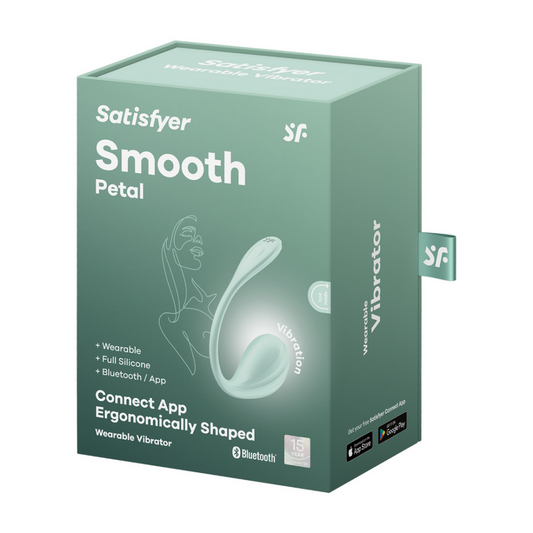 Smooth Petal Connect App - Draagbare Paar Vibrator - Mint