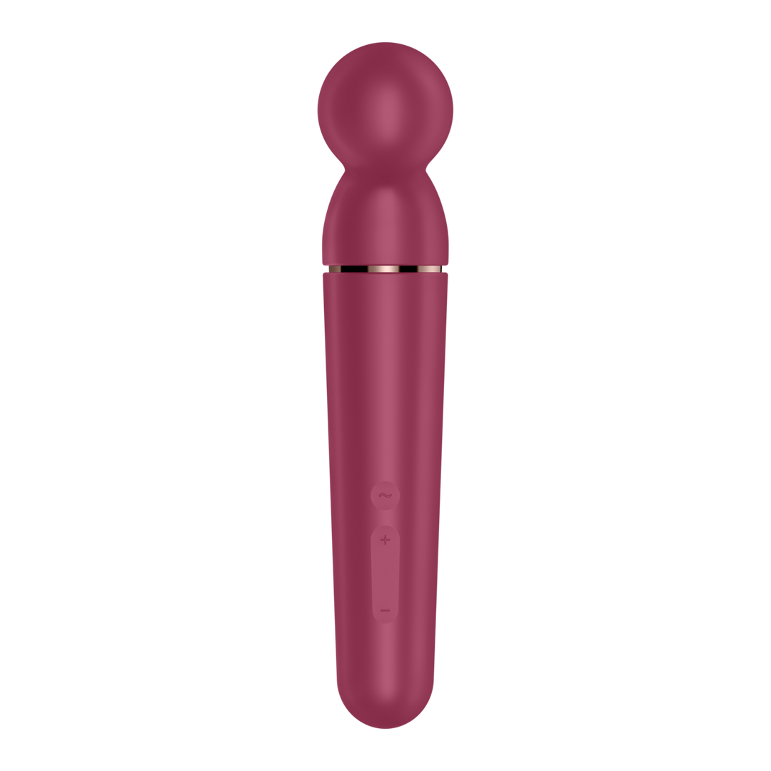 Planet Wand-er - Wand Vibrator - Berry/Roze Goud