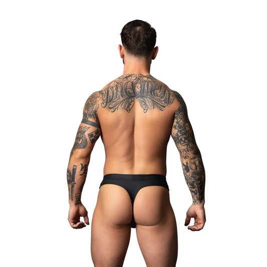 Snap Off Tanga - L/XL - Zwart