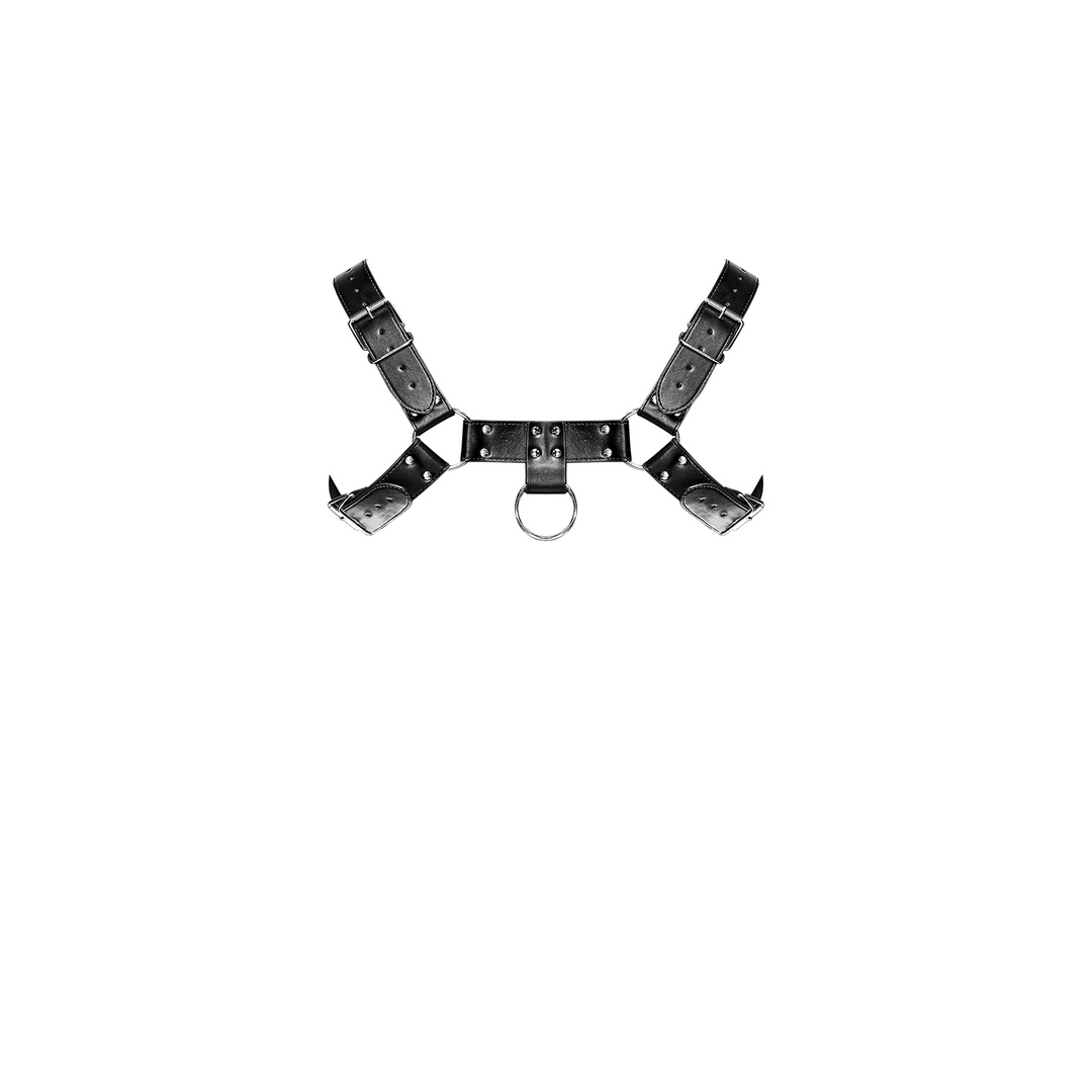 Ram - Imitatie Leer Harnas - One Size - Zwart
