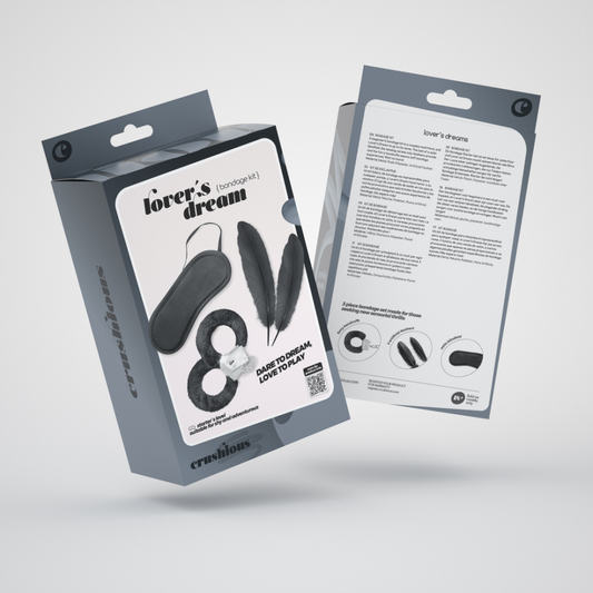 Lover's Dream - 4-delige Bondage Set voor Beginners - Zwart
