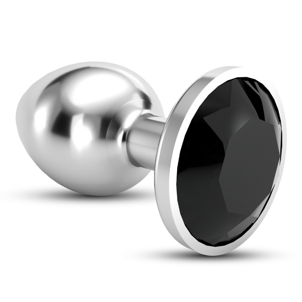 Bijou - Anale Sieraad Plug - Klein - Zwart