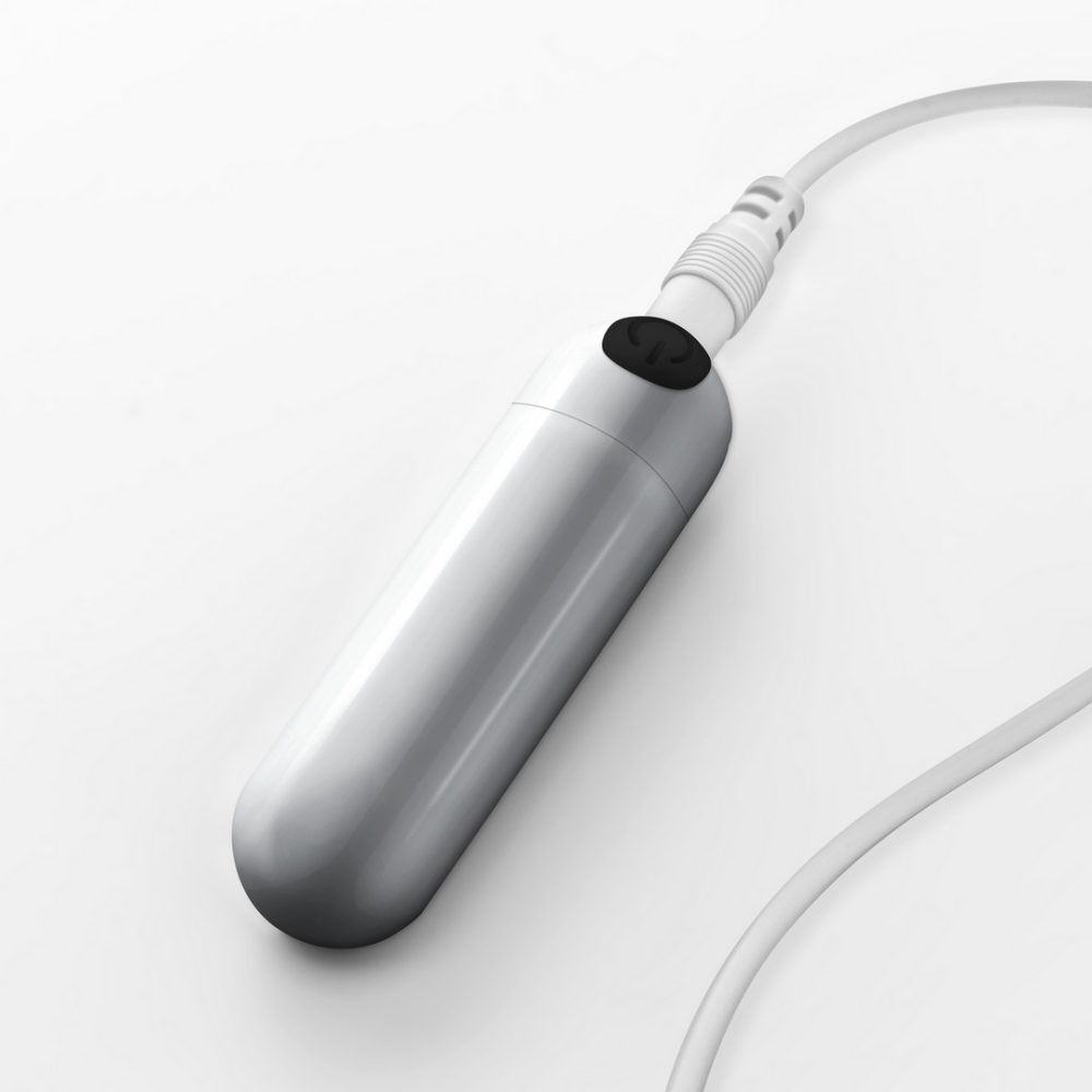 iMoan - Oplaadbare Vibrerende Bullet - Zilver