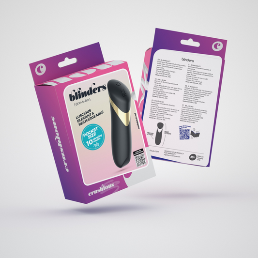 Blinders - Oplaadbare Vibrerende Bullet - Zwart