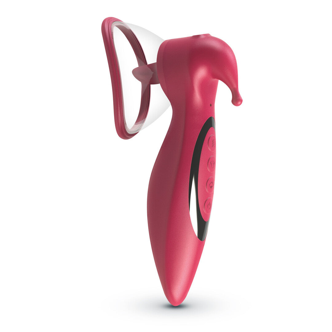 Saci - Clitoral and Nipple Stimulator with Suction - Red