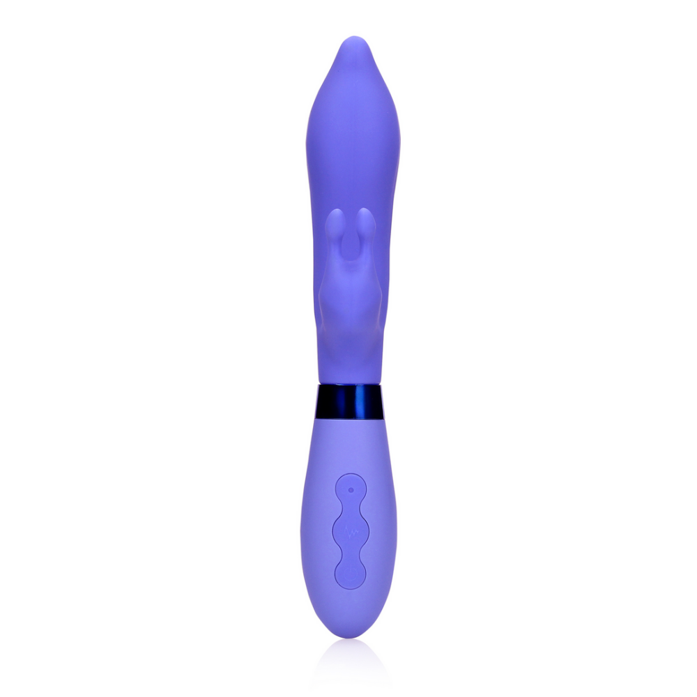 Siliconen Puntige Konijnen Vibrator - Protanopia