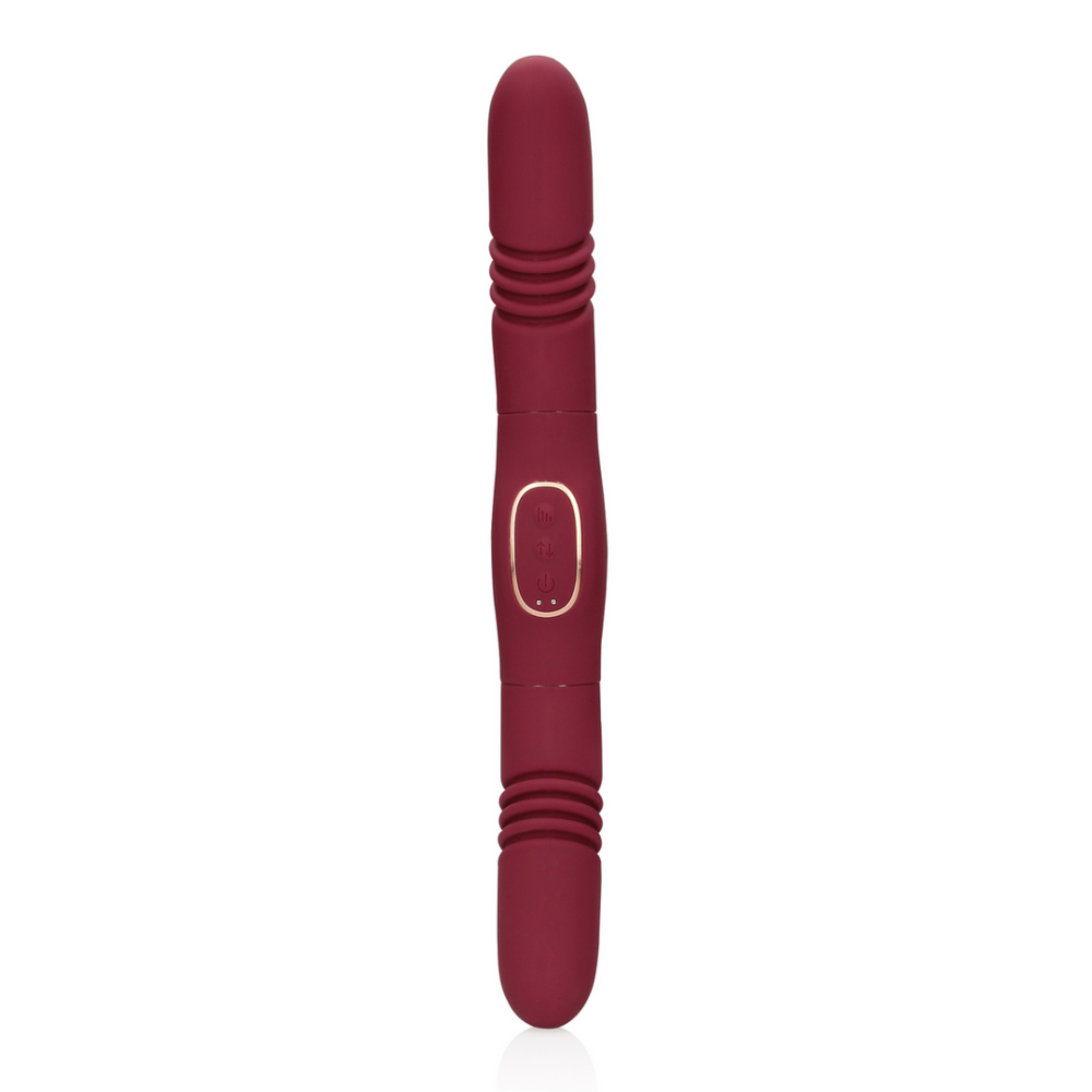 Dubbelzijdige Duwvibrator - Merlot Druif