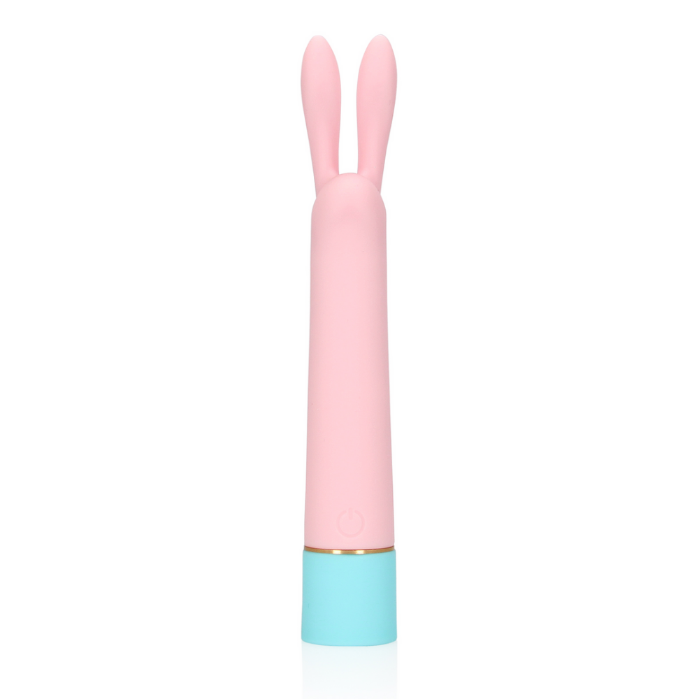Mini Rabbit Vibrator met USB Oplader - Cherry Chiffon
