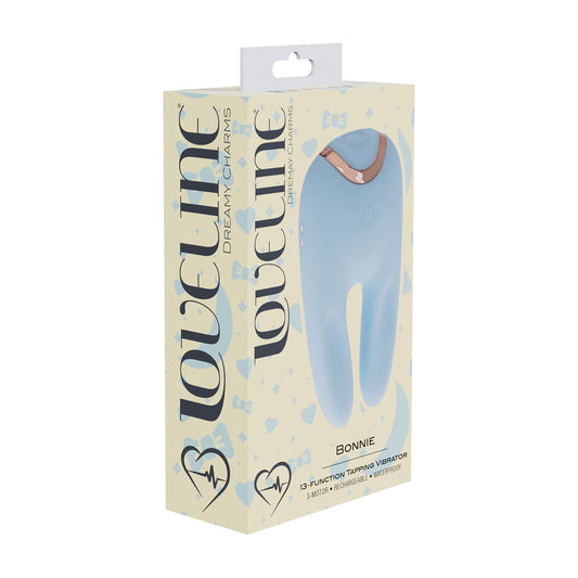 Bonnie - Dubbelzijdige Tapping Vibrator - Blauw