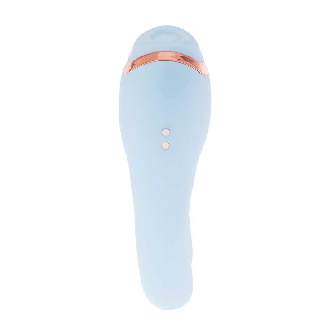 Bonnie - Dubbelzijdige Tapping Vibrator - Blauw
