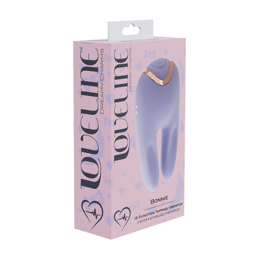 Bonnie - Dubbelzijdige Tapping Vibrator - Lavendel