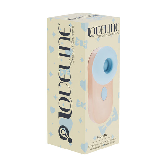 Budsie - Oordopjes-vormige AirTap Vibrator - Blauw