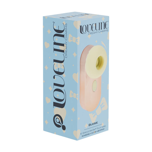Budsie - Oordopvormige AirTap Vibrator - Geel