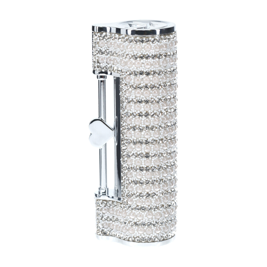 Angel - Lipstick Vibrator with 4 Attachments - Clear