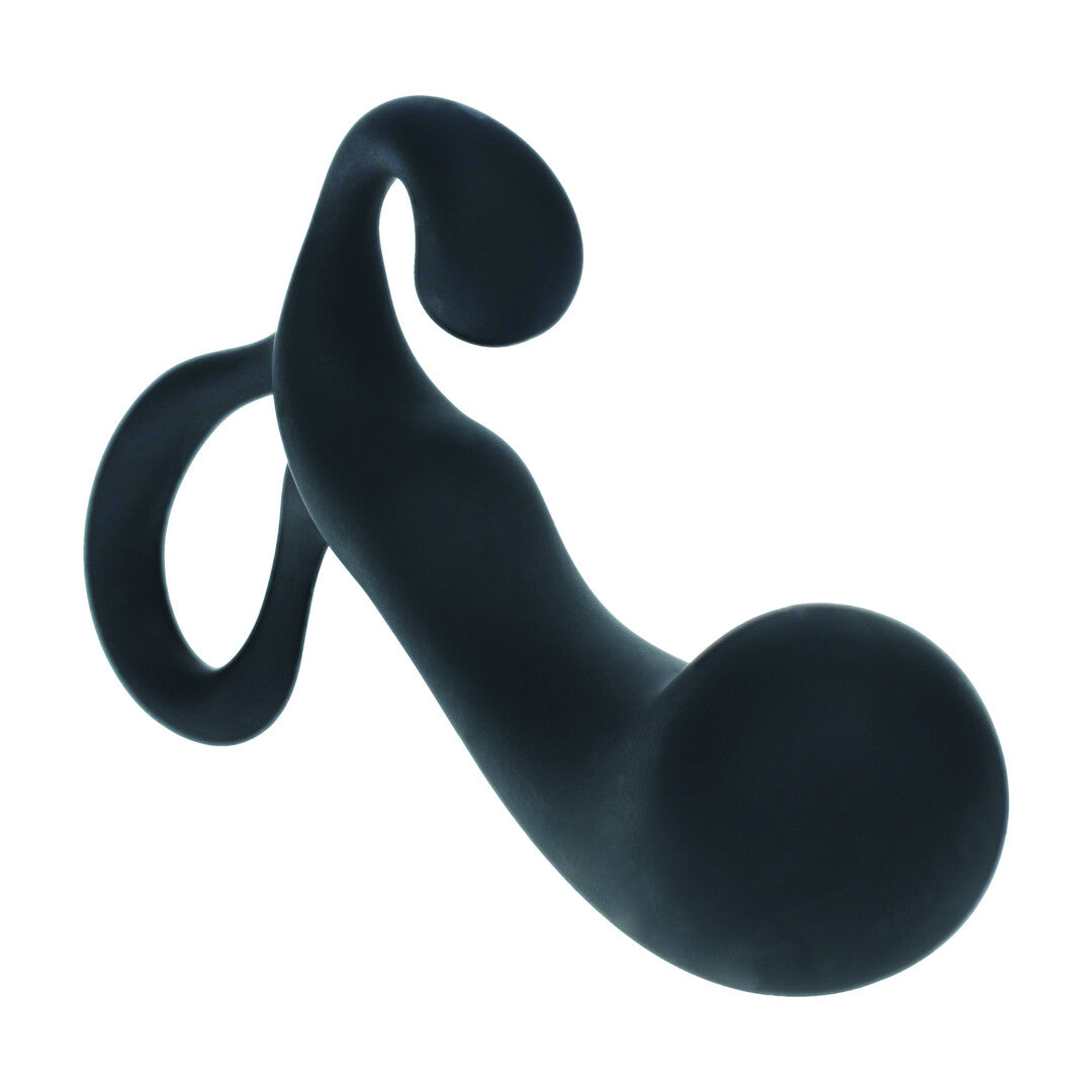 Bol met Lussen Silicium Prostaat Massager - S - Zwart