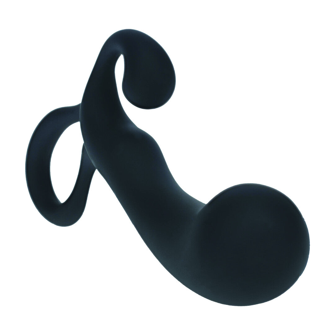 Lamp met Lussen Silicoon Prostaat Massager - M - Zwart