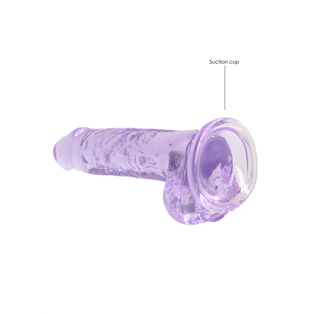Realistische Dildo met Ballen - 7 / 18 cm