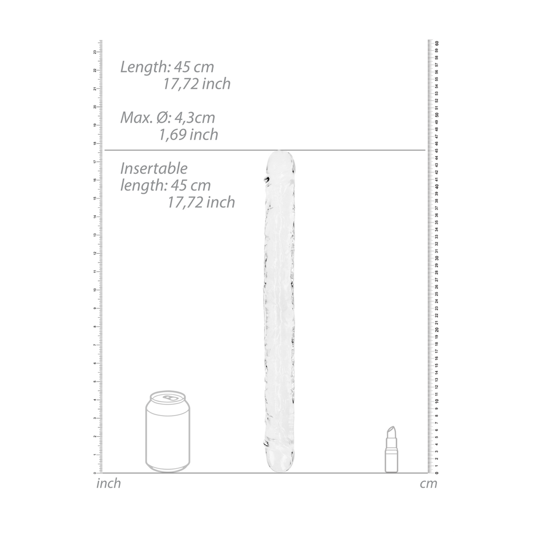 Realistische Double Dong - 18'' / 45 cm