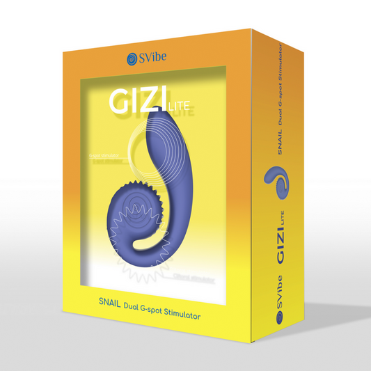 GIZI Lite - Dual G-Spot Stimulator - Sappige Blauwe Bes