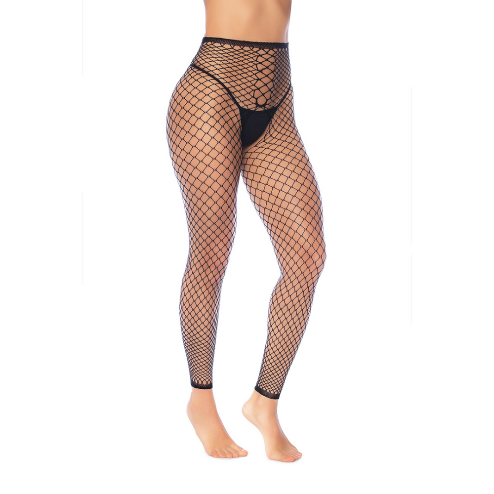 2 in 1 Veelzijdige Top of Onder Stocking Fence Net - Één maat - Zwart