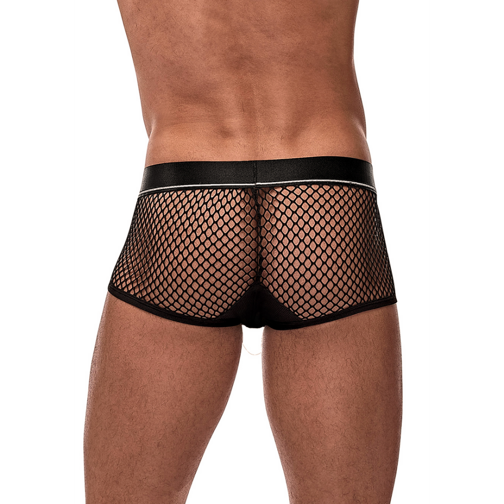 Mini Cock Ring Kort - M - Zwart