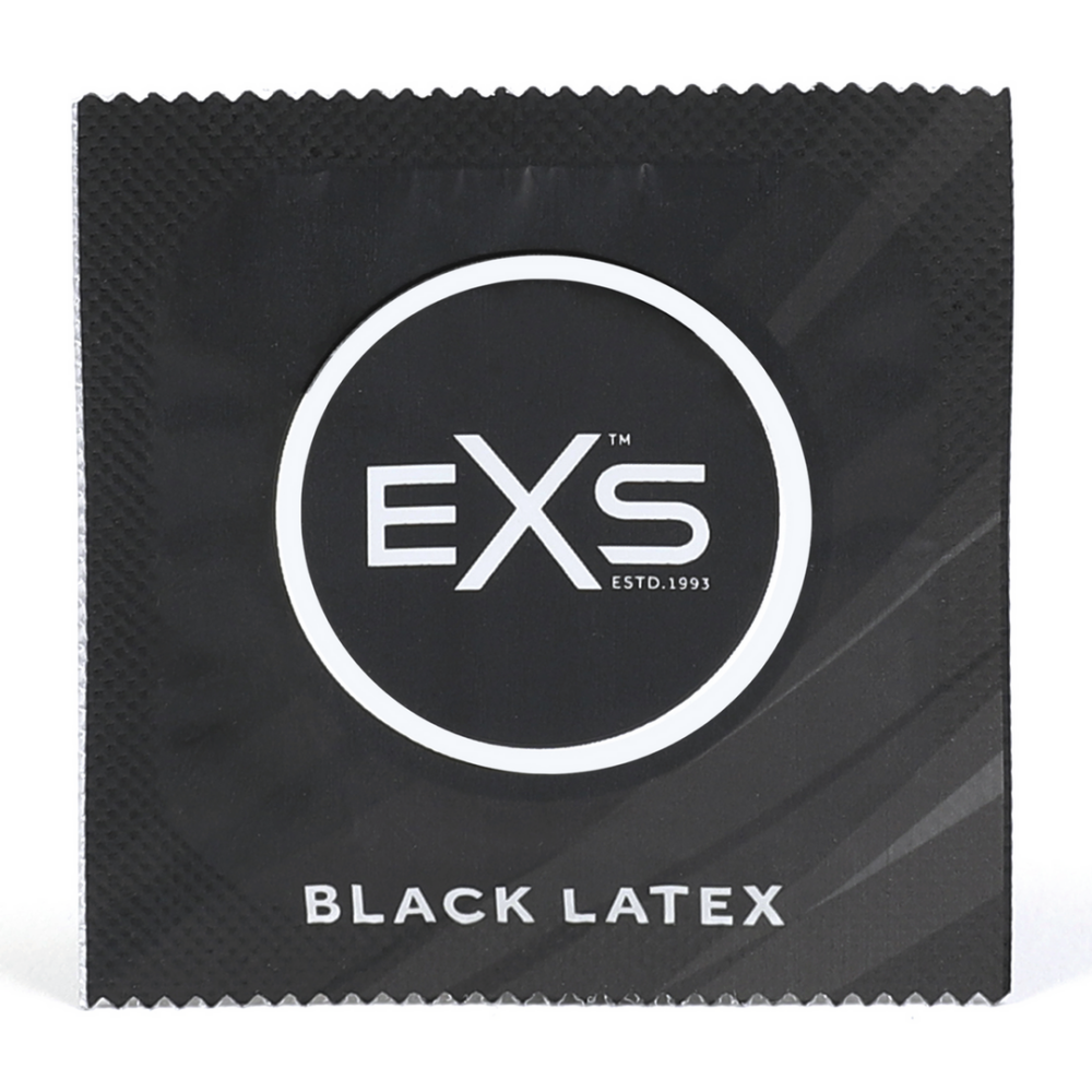 EXS Black Latex - Condoms - 12 Stuks