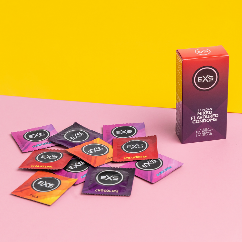 EXS Mixed Flavored - Condoms - 12 Stuks