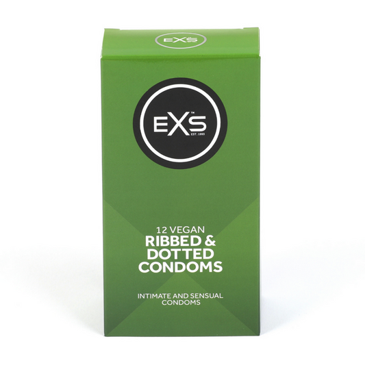 EXS 3 in 1 - Ribbed, Dotted en Flared - Condooms - 12 Stuks