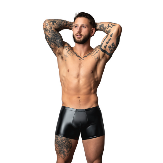 Wetlook Pouch Short - S - Zwart