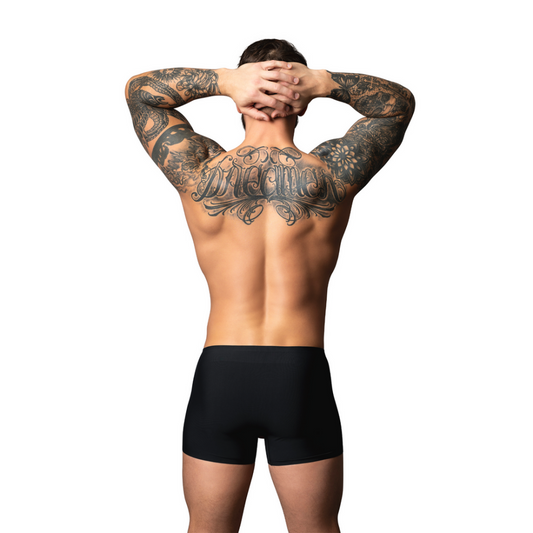 Pouch Short - XL - Zwart/Rood