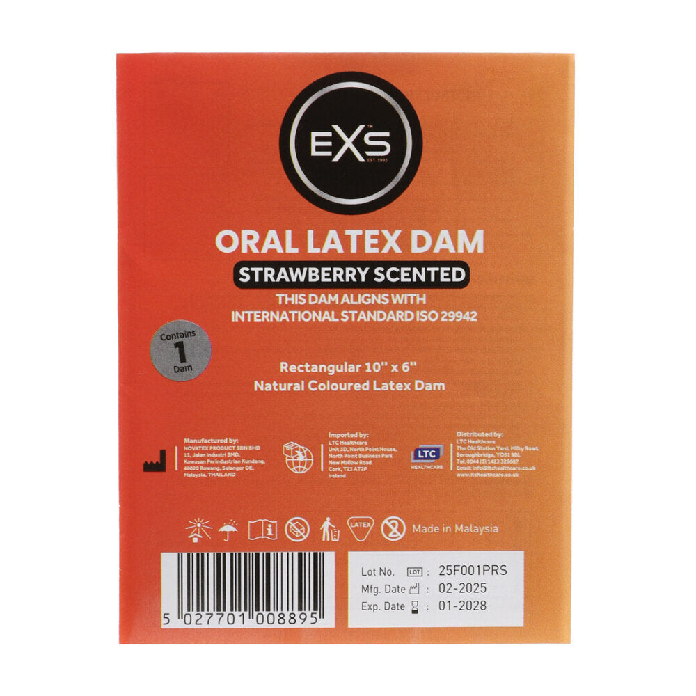 EXS Monddam - Aardbei - 1 Stuk