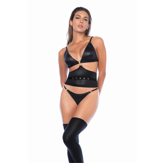 Drie-delige set - L/XL - Zwart