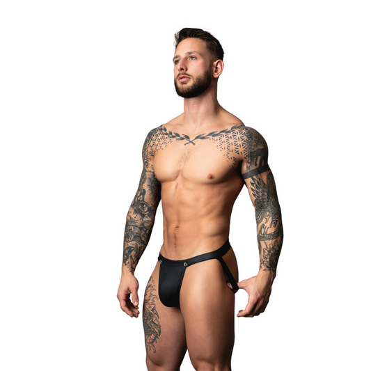 Snap Off Jock - S/M - Zwart