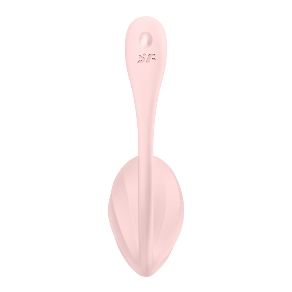 Ribbed Petal Connect App - Draagbare Koppel Vibrator - Roze