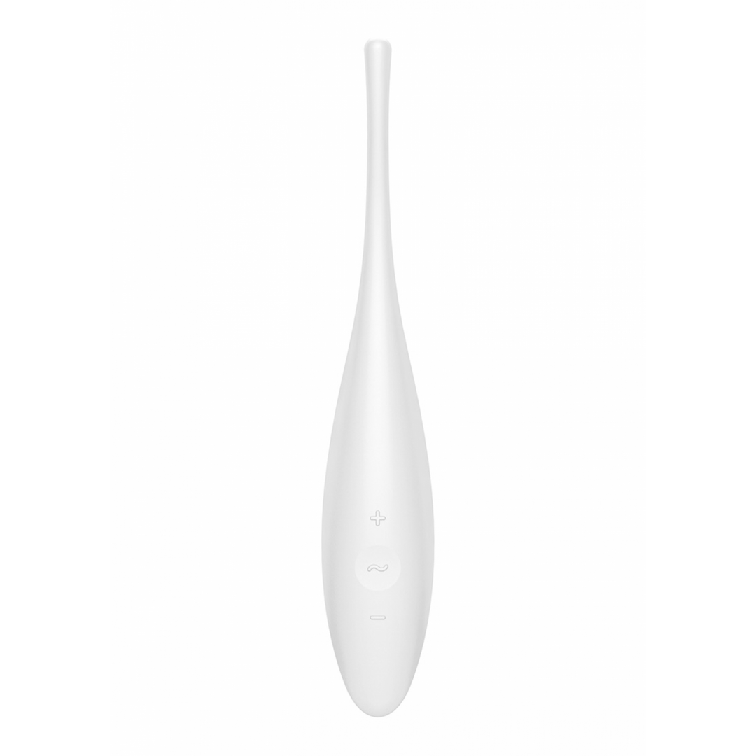 Draaiende Vreugde - Tip Vibrator - Wit