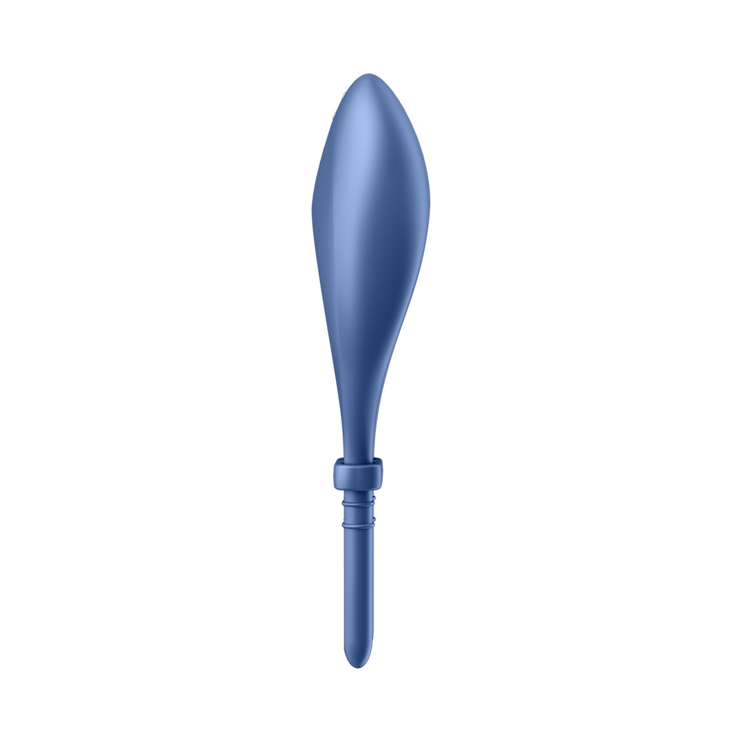 Bullseye - Vibrerende Cockring - Blauw