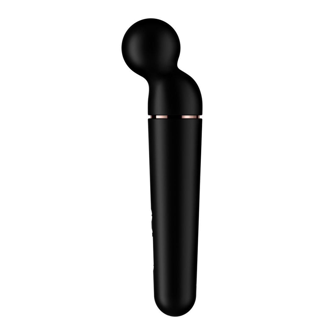 Planet Wand-er - Wand Vibrator - Zwart/Roze Goud