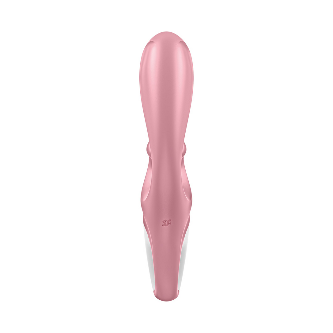 Hug Me - Rabbit Vibrator met Tongue Tip voor Clitoris Stimulatie - Roze