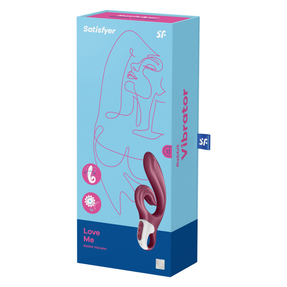 Love Me - G-Spot en Clitorale Stimulator - Rood