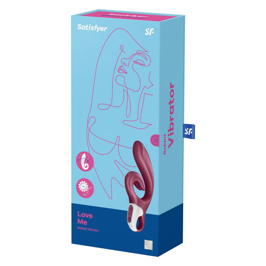 Love Me - G-Spot en Clitorale Stimulator - Rood