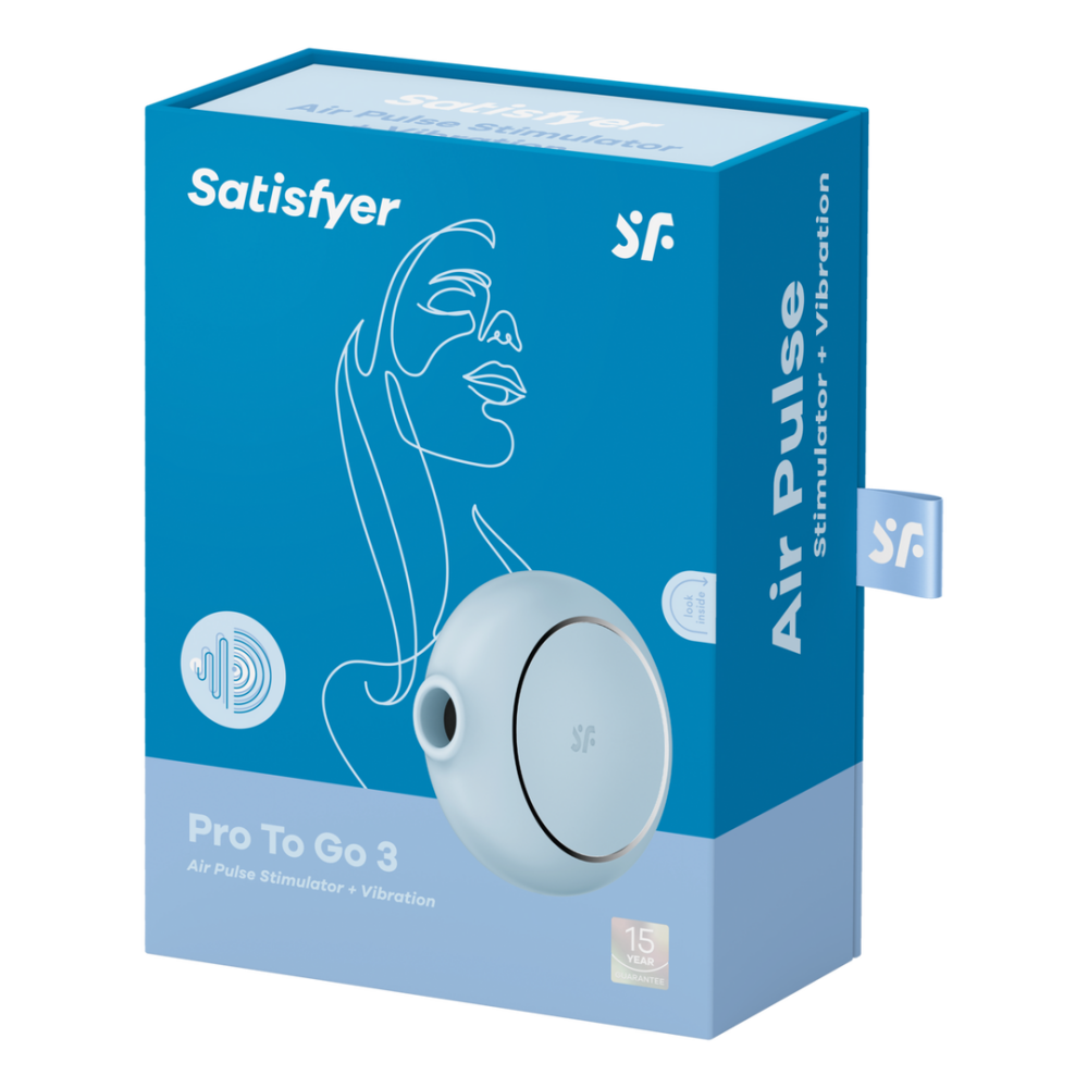 Pro to Go 3 - Air Pulse Stimulator - Blauw