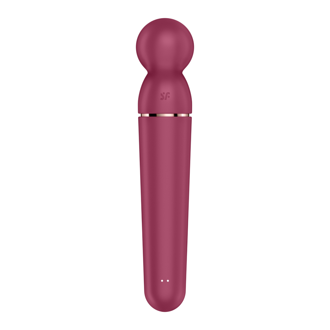 Planet Wand-er - Wand Vibrator - Berry/Roze Goud