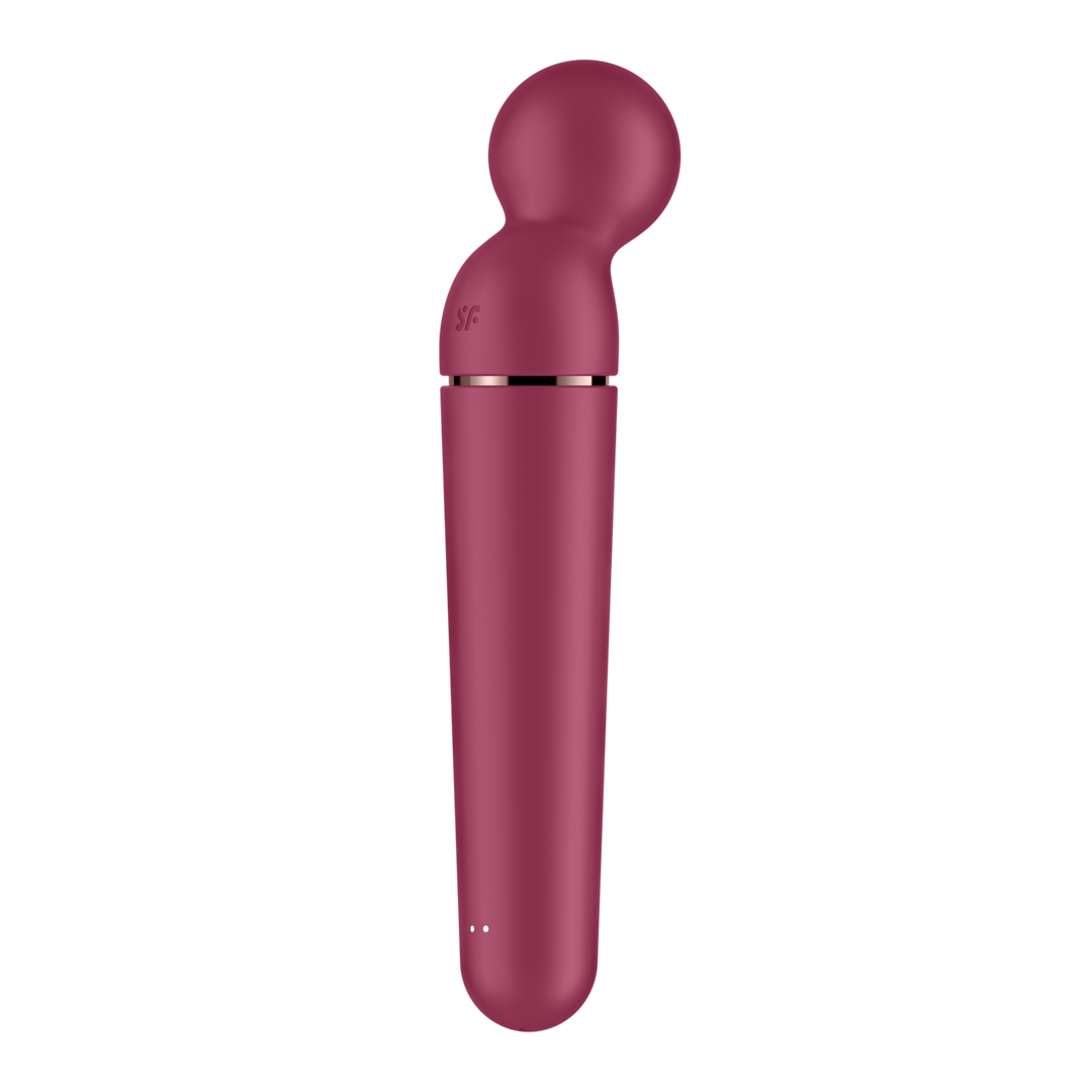 Planet Wand-er - Wand Vibrator - Berry/Roze Goud