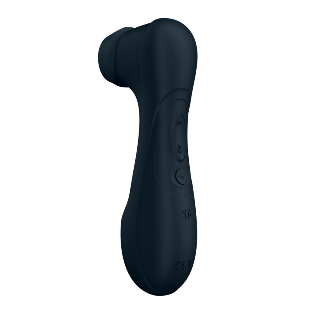 Pro 2 Generatie 3 - Double Air Pulse Vibrator - Liquid Air - Zwart