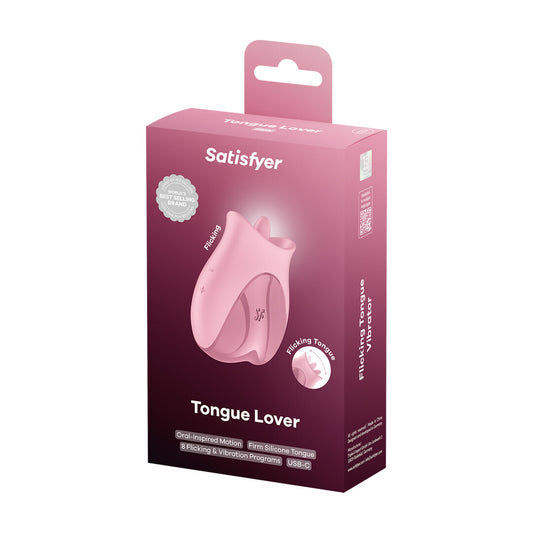 Tongue Lover - Flikkerende Tong Vibrator - Roze