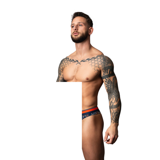 Tanga - L/XL - Marine Marmer