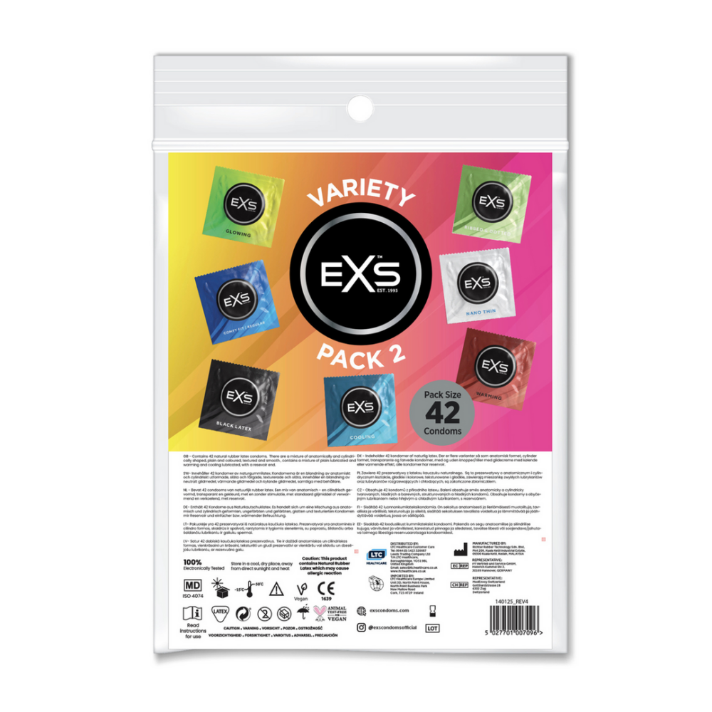 EXS Variety Pack 2 - Condooms - 42 Stuks