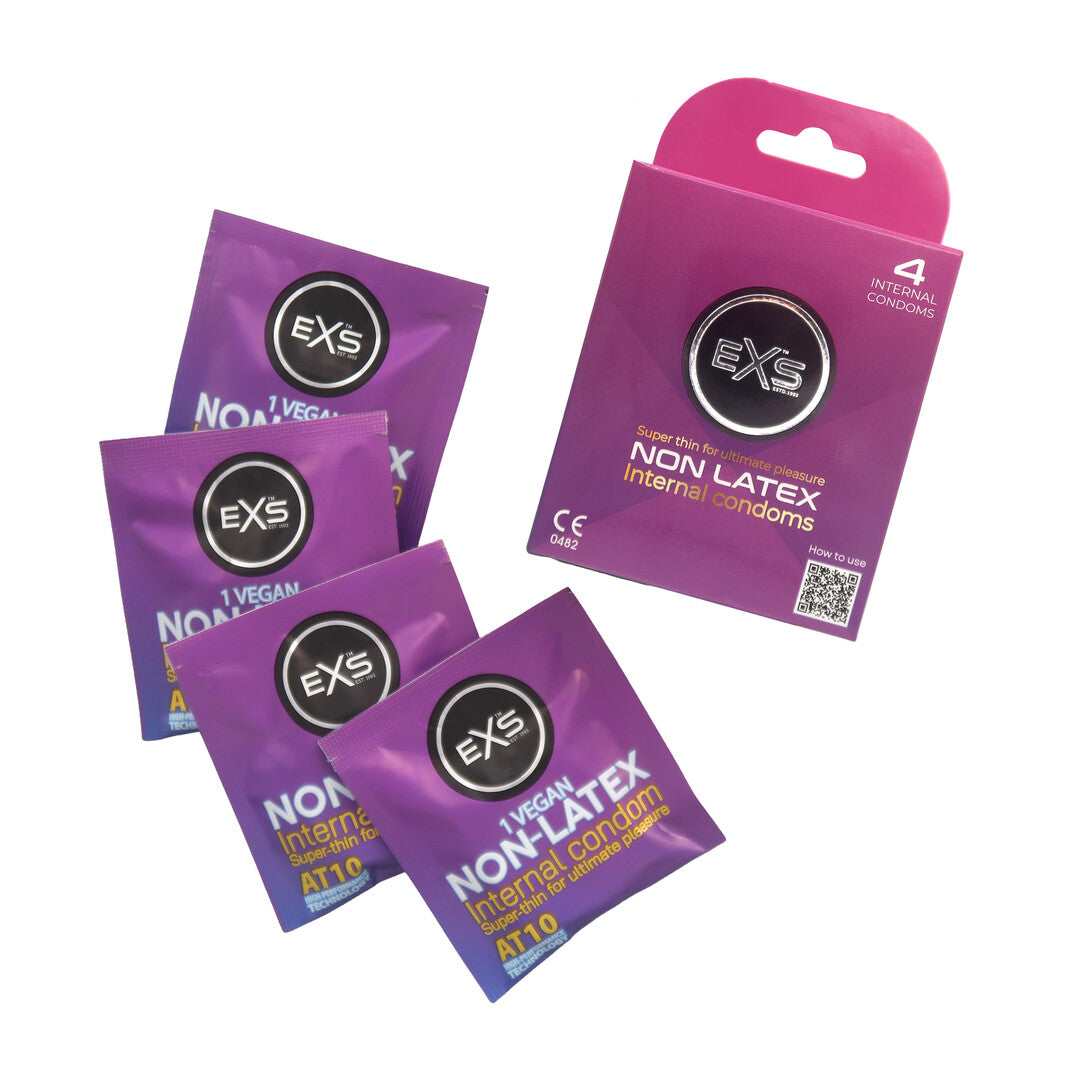 EXS Non-Latex Interne Condooms - 4 Stuks